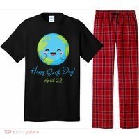 Happy Earth Day April 22 Cute Planet Pajama Set thumb 0