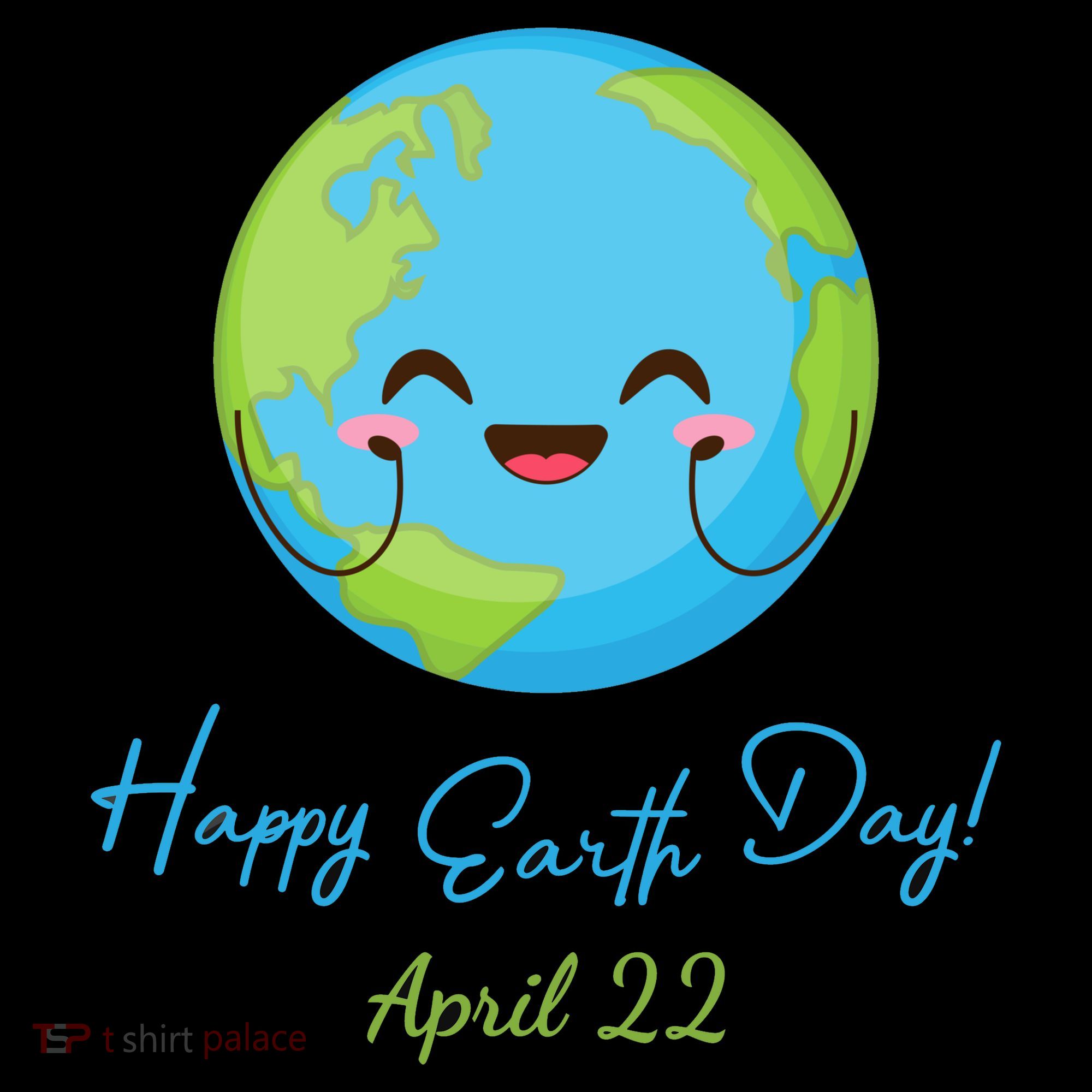 Happy Earth Day April 22 Cute Planet Mousepad