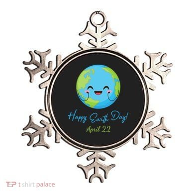 Happy Earth Day April 22 Cute Planet Ornament