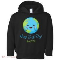 Happy Earth Day April 22 Cute Planet Toddler Hoodie thumb 0
