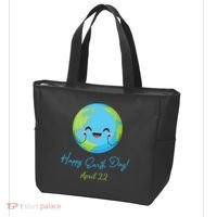 Happy Earth Day April 22 Cute Planet Tote Bag thumb 3