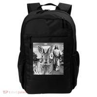 Happy Easter Day Bunny Selfie Christian Easter Women Backpack thumb 0