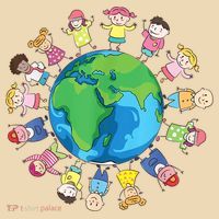 Happy Earth Day Children Around The World Tote Bag thumb 4
