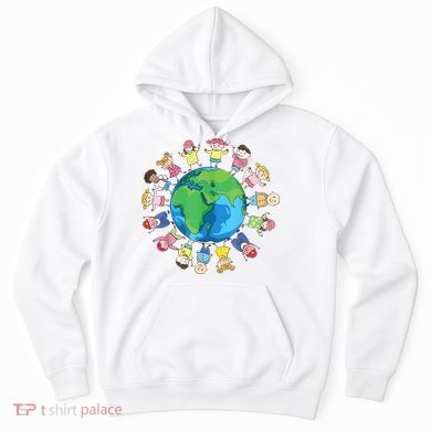 Happy Earth Day Children Around The World Hoodie