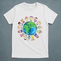 Happy Earth Day Children Around The World T-Shirt thumb 5