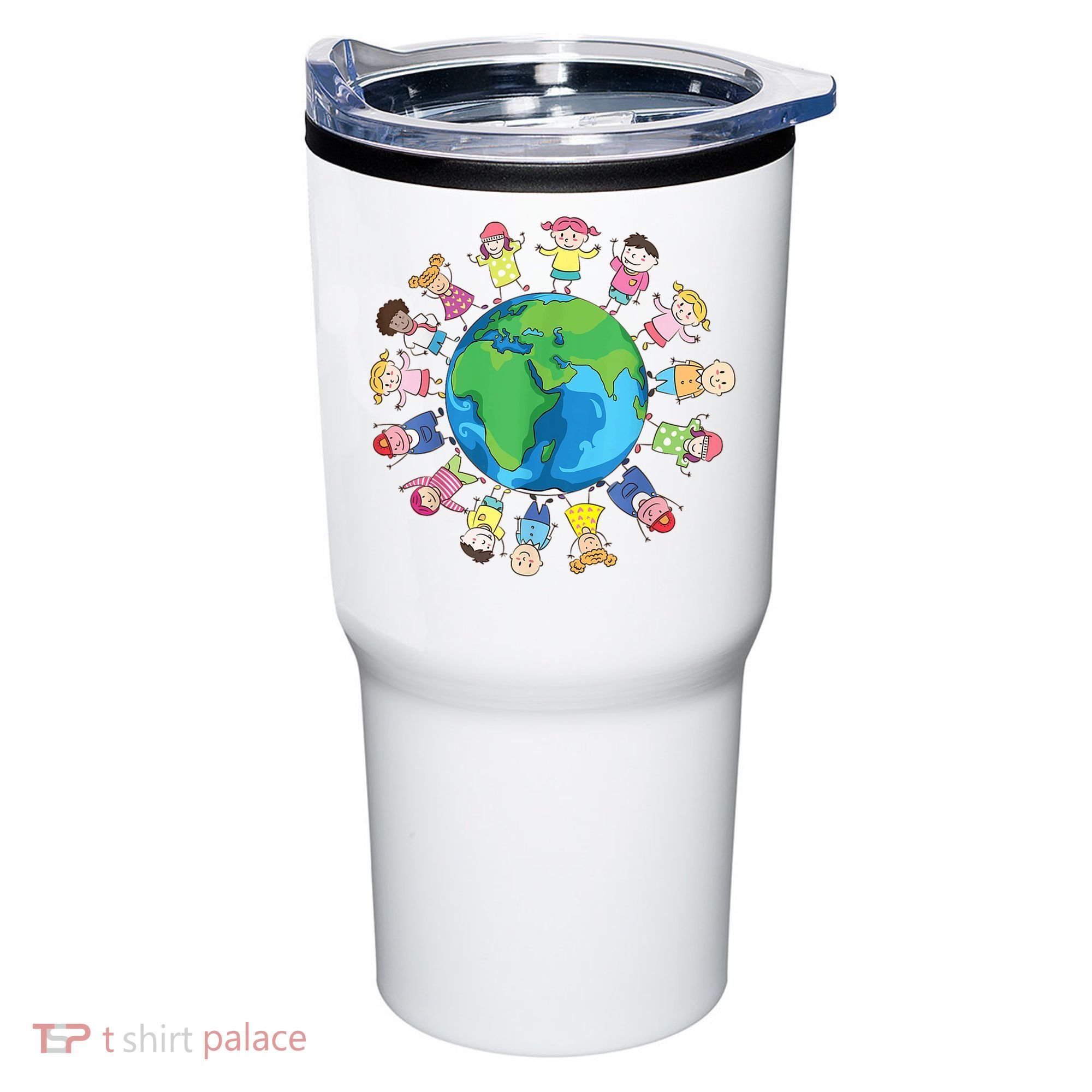 Happy Earth Day Children Around The World Tumbler