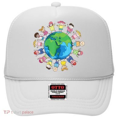 Happy Earth Day Children Around The World Hat