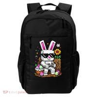 Happy Easter Day Bunny Egg Video Game Gamer Backpack thumb 0