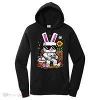 Happy Easter Day Bunny Egg Video Game Gamer Women's Hoodie thumb 0