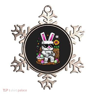 Happy Easter Day Bunny Egg Video Game Gamer Ornament