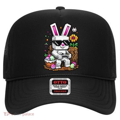 Happy Easter Day Bunny Egg Video Game Gamer Hat
