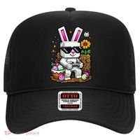 Happy Easter Day Bunny Egg Video Game Gamer Hat thumb 0