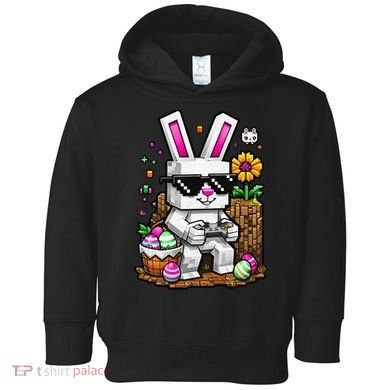 Happy Easter Day Bunny Egg Video Game Gamer Toddler Hoodie