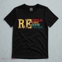 Happy Earth Day Recycle Reuse Renew Rethink Earth Day Retro T-Shirt thumb 5