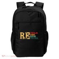 Happy Earth Day Recycle Reuse Renew Rethink Earth Day Retro Backpack thumb 0