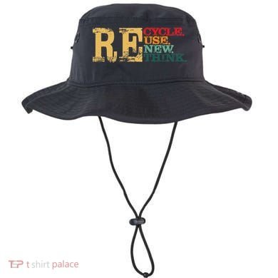 Happy Earth Day Recycle Reuse Renew Rethink Earth Day Retro Bucket Hat