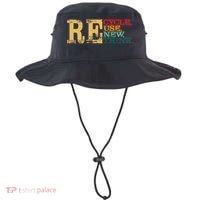 Happy Earth Day Recycle Reuse Renew Rethink Earth Day Retro Bucket Hat thumb 0