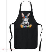 Happy Easter Day Bunny Egg Funny Gamer Apron thumb 0