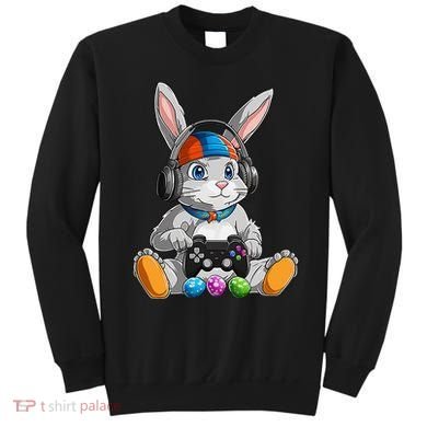 Happy Easter Day Bunny Egg Funny Gamer Sweatshirt