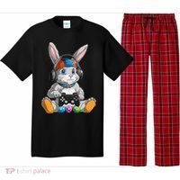 Happy Easter Day Bunny Egg Funny Gamer Pajama Set thumb 0