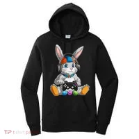 Happy Easter Day Bunny Egg Funny Gamer Women's Hoodie thumb 0