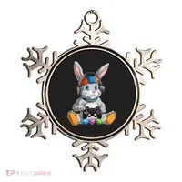 Happy Easter Day Bunny Egg Funny Gamer Ornament thumb 0