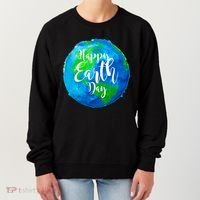 Happy Earth Day Globe Women's Sweatshirt thumb 0