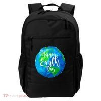 Happy Earth Day Globe Backpack thumb 0
