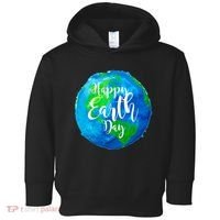 Happy Earth Day Globe Toddler Hoodie thumb 0