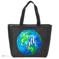 Happy Earth Day Globe Tote Bag thumb 0