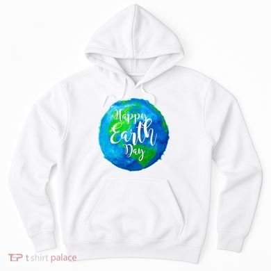 Happy Earth Day Globe Hoodie