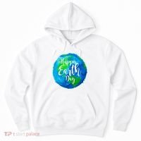 Happy Earth Day Globe Hoodie thumb 0