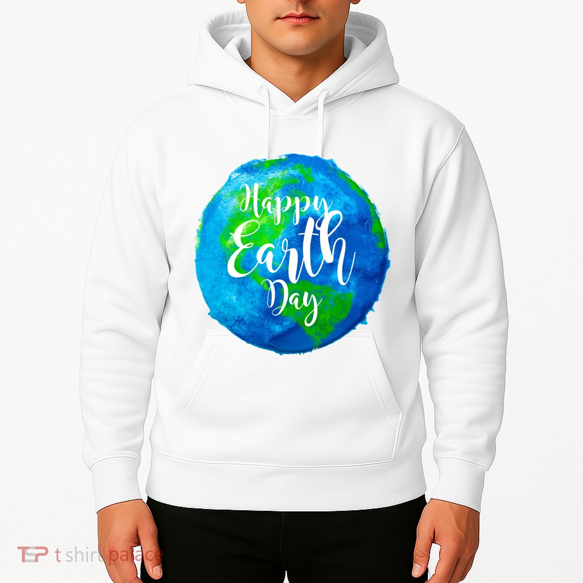Happy Earth Day Globe Hoodie