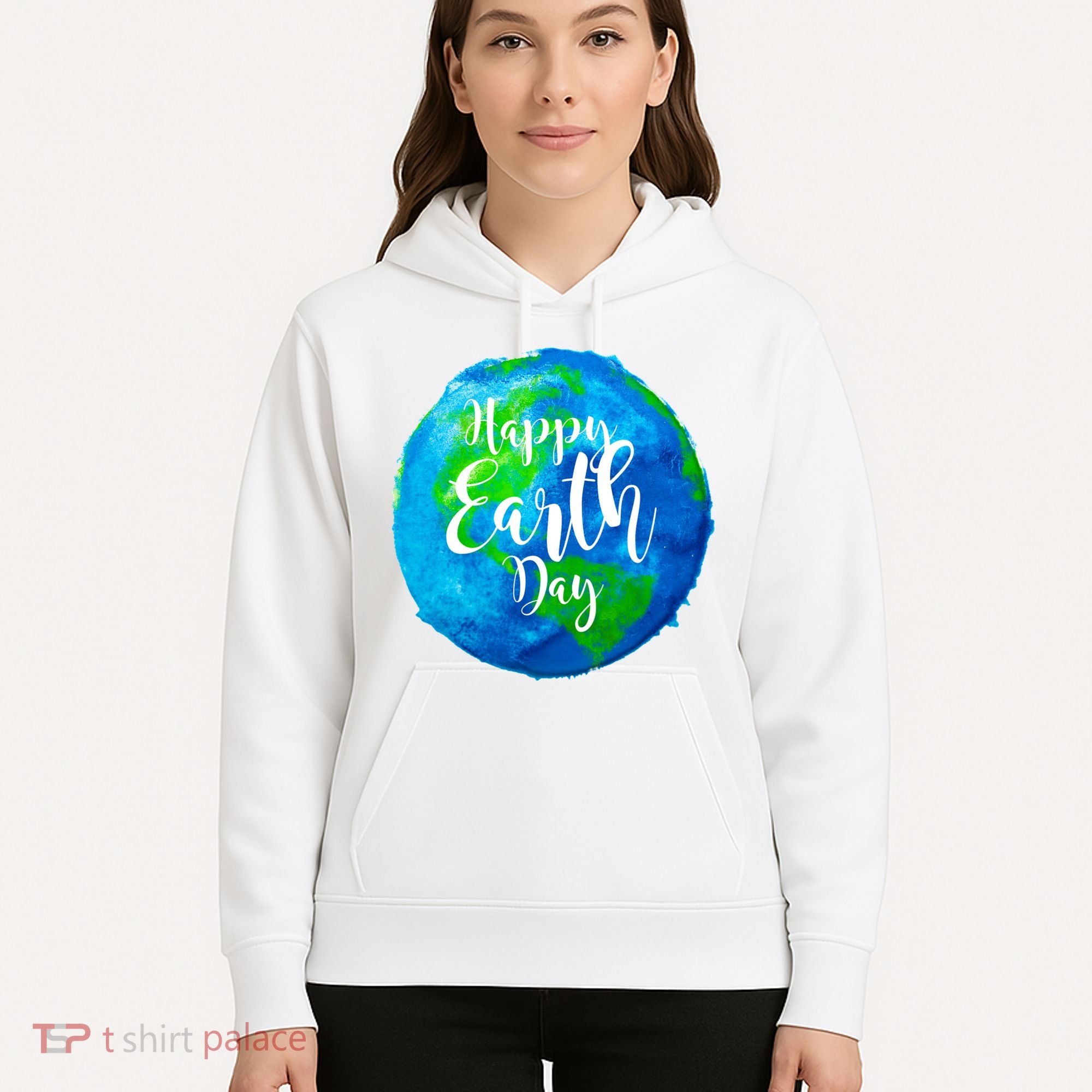 Happy Earth Day Globe Hoodie
