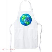Happy Earth Day Globe Apron thumb 0