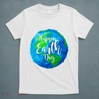 Happy Earth Day Globe T-Shirt thumb 5