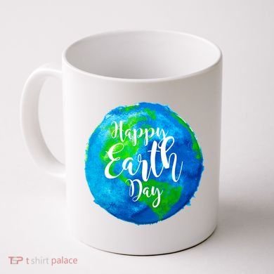 Happy Earth Day Globe Coffee Mug
