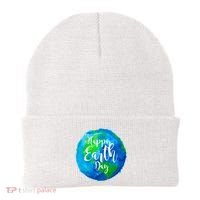Happy Earth Day Globe Beanie thumb 0