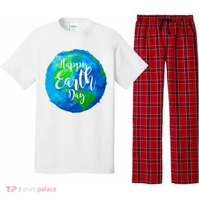 Happy Earth Day Globe Pajama Set