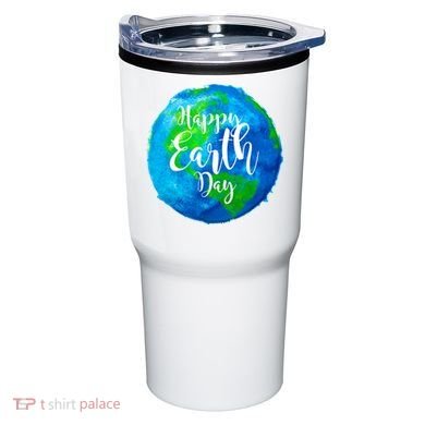 Happy Earth Day Globe Tumbler