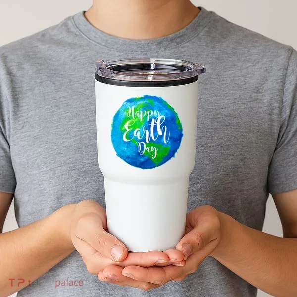 Happy Earth Day Globe Tumbler