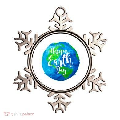 Happy Earth Day Globe Ornament