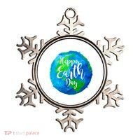 Happy Earth Day Globe Ornament thumb 0