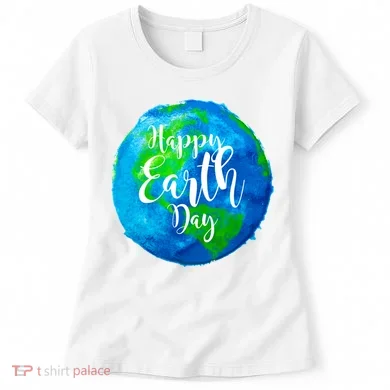 Happy Earth Day Globe Women's T-Shirt