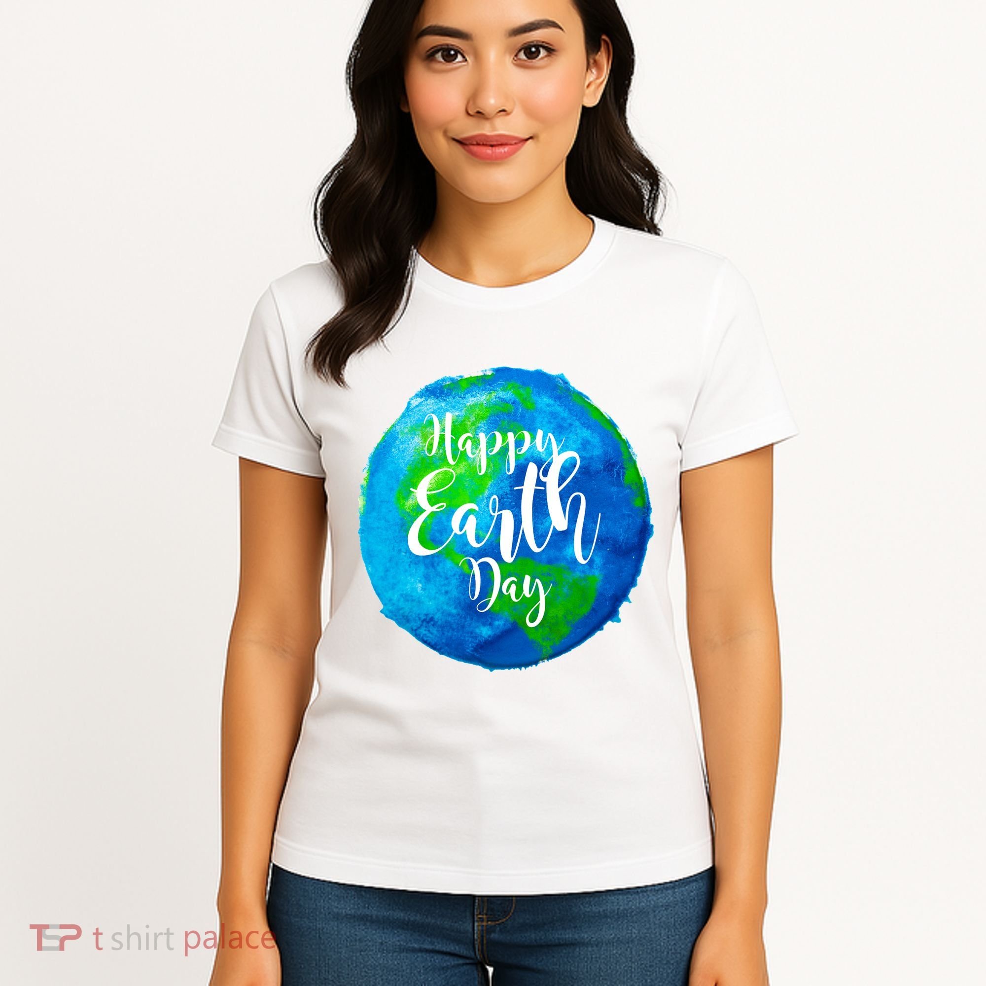 Happy Earth Day Globe Women's T-Shirt