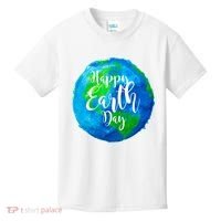 Happy Earth Day Globe Kids T-Shirt thumb 0