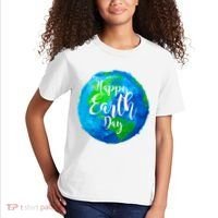 Happy Earth Day Globe Kids T-Shirt thumb 2