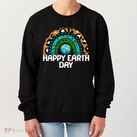 Happy Earth Day Wildlife Sealife Rainbow Women's Sweatshirt thumb 0