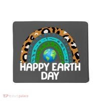Happy Earth Day Wildlife Sealife Rainbow Mousepad thumb 0