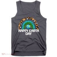 Happy Earth Day Wildlife Sealife Rainbow Tank Top thumb 0